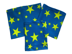Brassard élastique Star - blue background | Velikost 14 - 17 cm, Velikost 17 - 22 cm, Velikost 25 - 30 cm, Velikost 28 - 36 cm