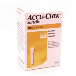  Lancettes Accu-Chek Softclix 200 pièces