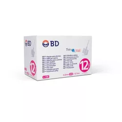 Aiguilles pour stylos à insuline BD 12,7mm x29G à paroi mince