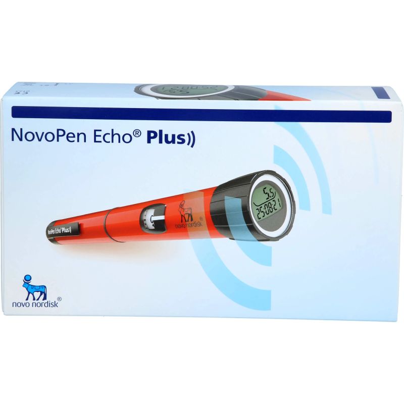 Stylo à insuline NovoPen Echo Plus rouge copack NOVO NORDISK
