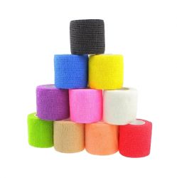 Support bandage élastique auto-agrippant - multicolore
