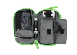 Organisateur COOLINGBAG pour diabétiques – pratique et élégant, en vert lime