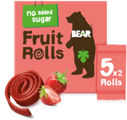 YOYO Bear strawberry fruit roll slices 5 x 20 g EXP.21/04/25